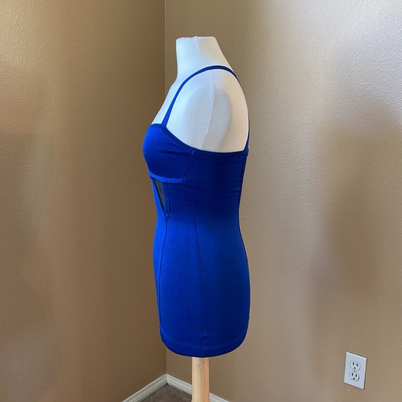 Bebe | Nautical Blue Bodycon Dress - Picture 6 of 15